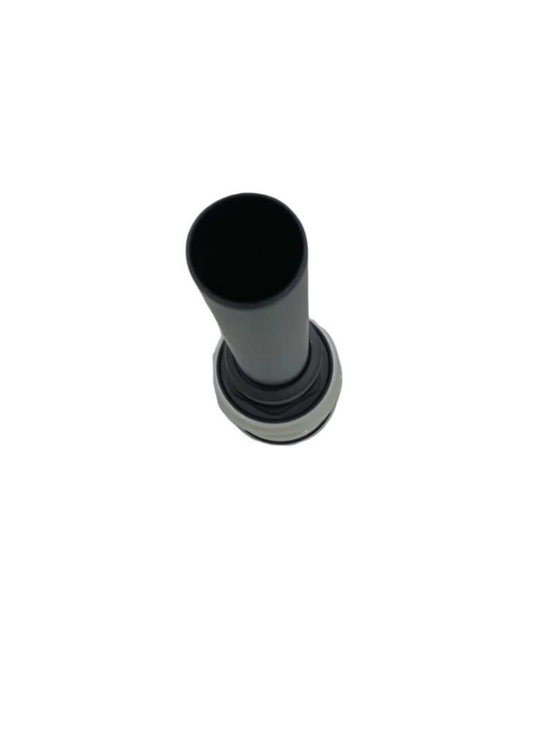 "Matte Black Bathroom Sink Drain without Overflow: Rustproof All-Metal Pop-Up Drain Stopper for Vessel Sinks" - Image 4