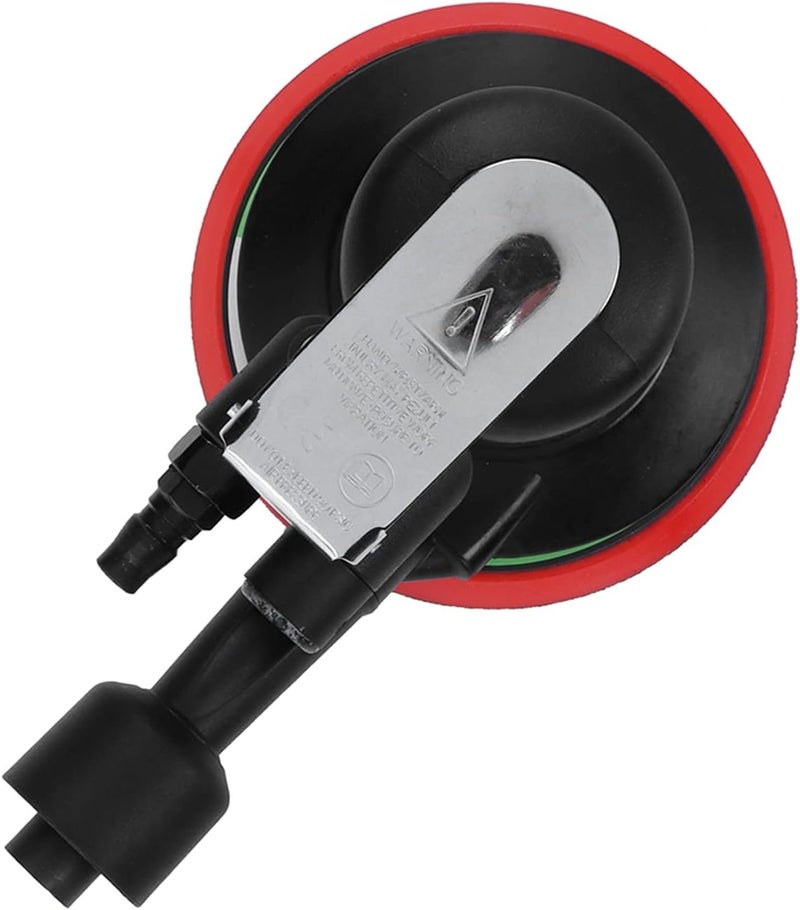 Pneumatic Grinding Machine 6in Furniture Polisher Grinder Air Sander Accessories - High Speed 12000rpm, Ergonomic Rubber Handle, Durable Zinc Alloy for Wood and Metal - Image 4