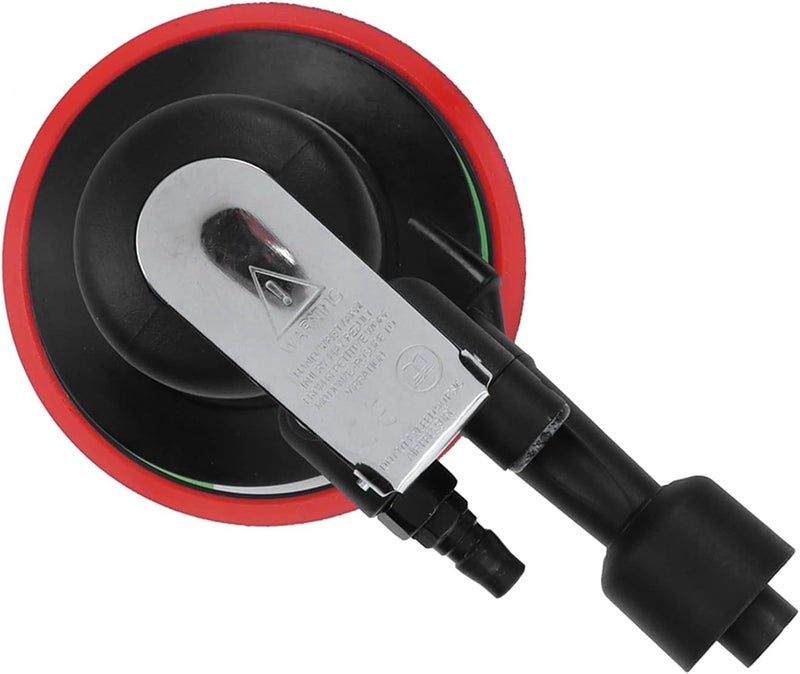 Pneumatic Grinding Machine 6in Furniture Polisher Grinder Air Sander Accessories - High Speed 12000rpm, Ergonomic Rubber Handle, Durable Zinc Alloy for Wood and Metal - Image 2