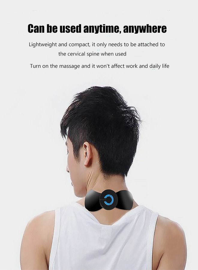 KASTWAVE Cervical Vertebra Massager Easy To Operate Small And Portable,Used To Relieve Thermal Fatigue And Pain Neck Deep Tissue Massage To Promote Blood Circulation Deep Muscle Relaxation - Image 3