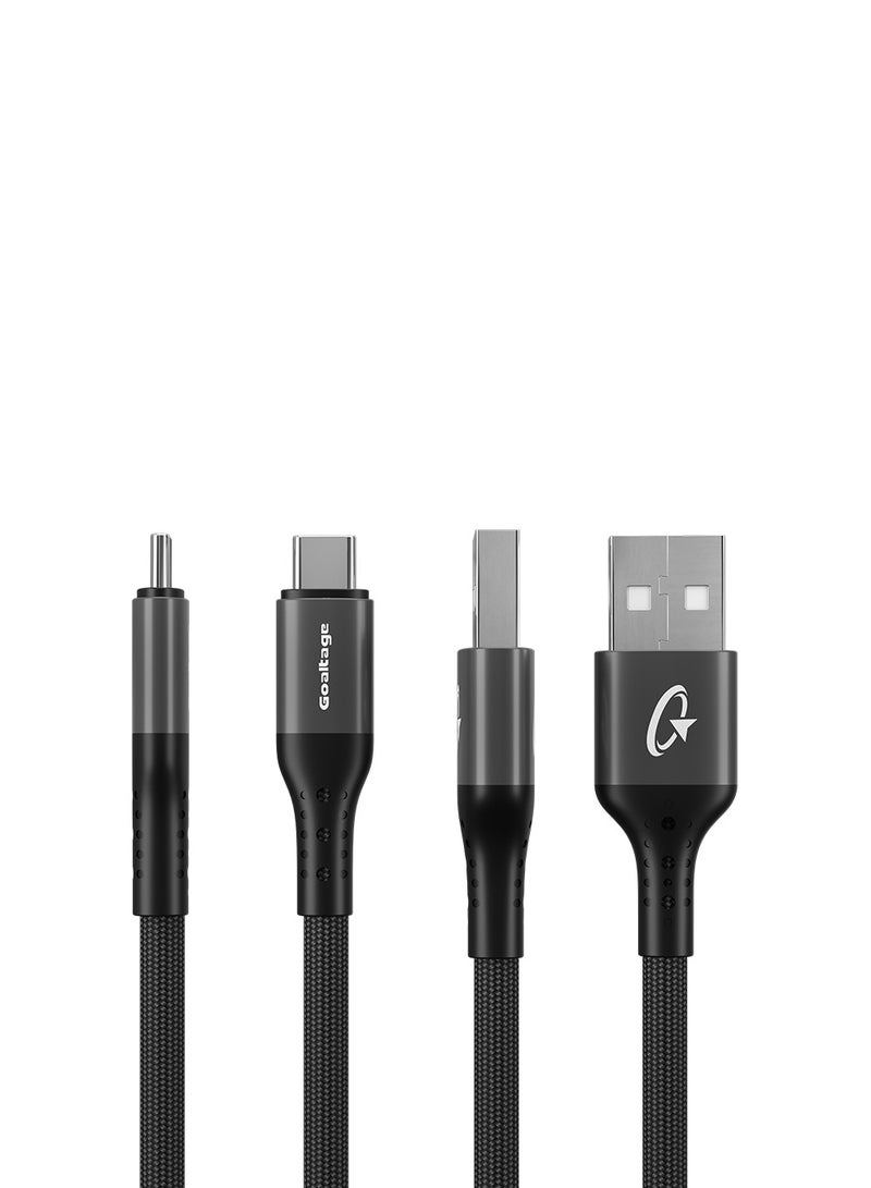 جولتيج كابل شحن CA02 من USB-A إلى USB-C مع عمر انحناء يتجاوز 30 ألف ودعم نقل البيانات - Image 2