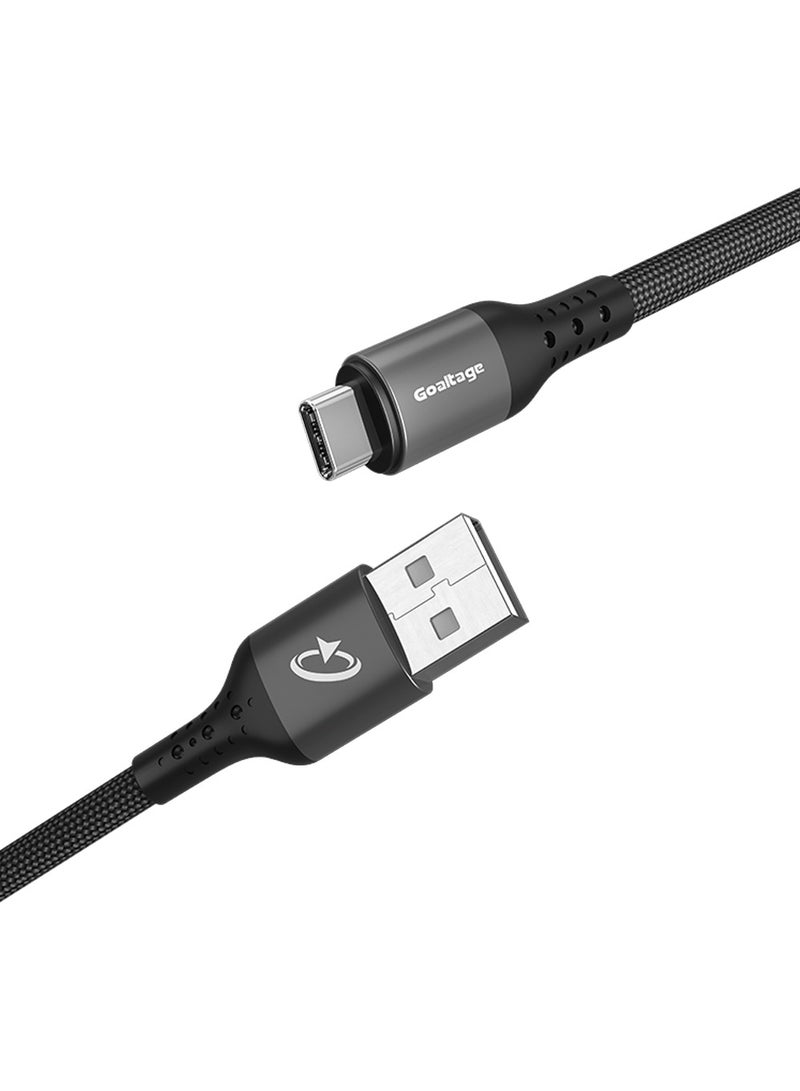 جولتيج كابل شحن CA02 من USB-A إلى USB-C مع عمر انحناء يتجاوز 30 ألف ودعم نقل البيانات - Image 3