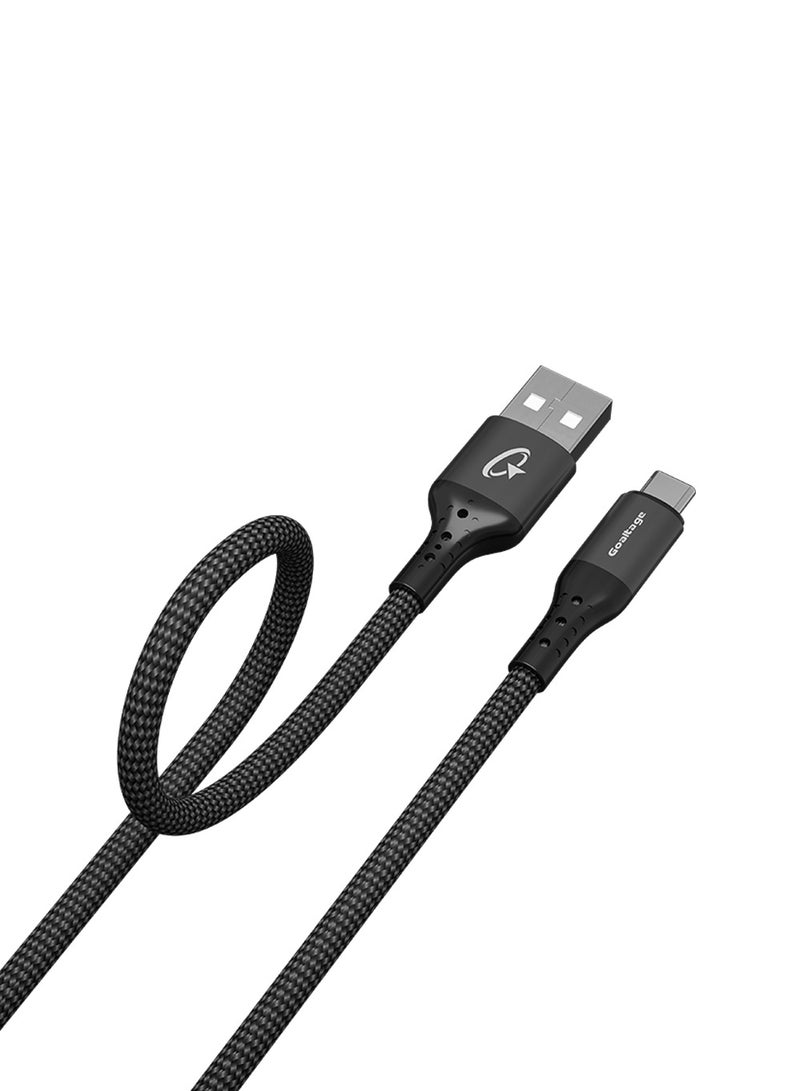 جولتيج كابل شحن CA02 من USB-A إلى USB-C مع عمر انحناء يتجاوز 30 ألف ودعم نقل البيانات - Image 4