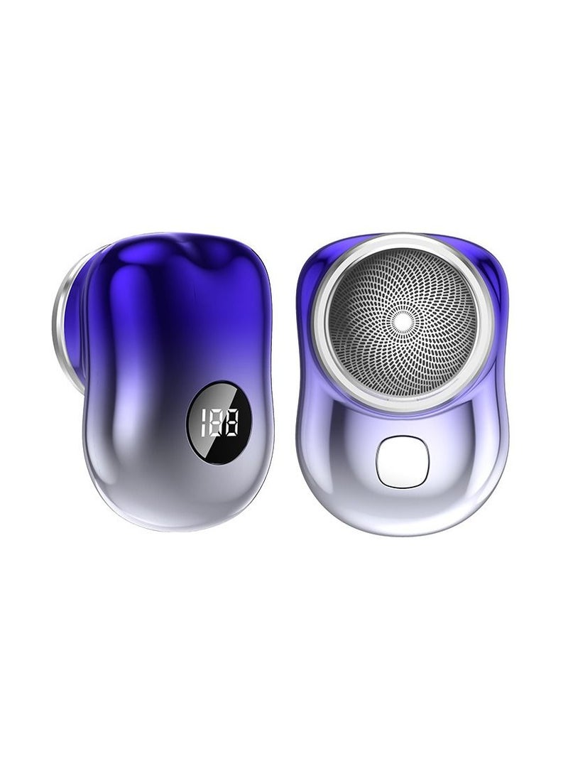 Furtey - LCD Digital Display Electric Shaver Mini Razor for Men Shaving Face Beard - Image 1