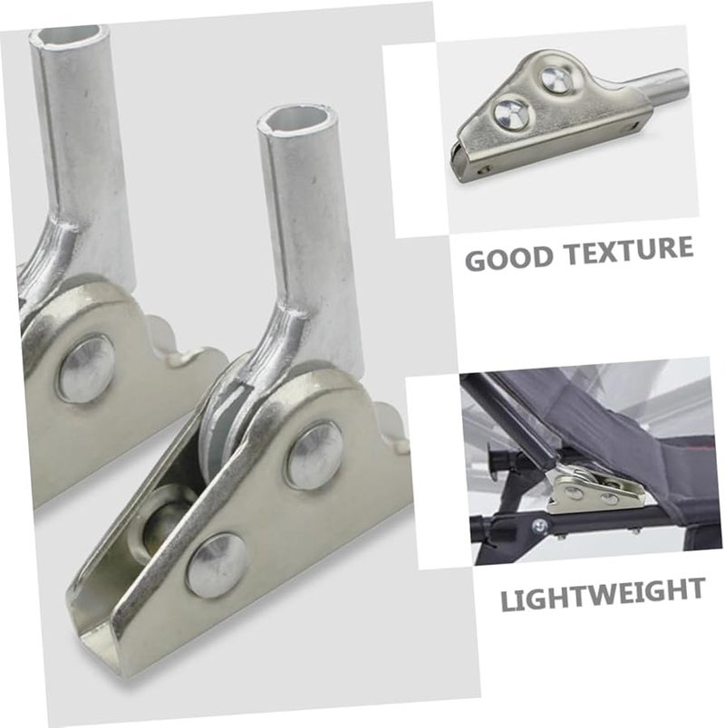 4Pcs Multi Angle Adjustable Hinge For Beach Chair Furniture Repair Upgrade - Image 4