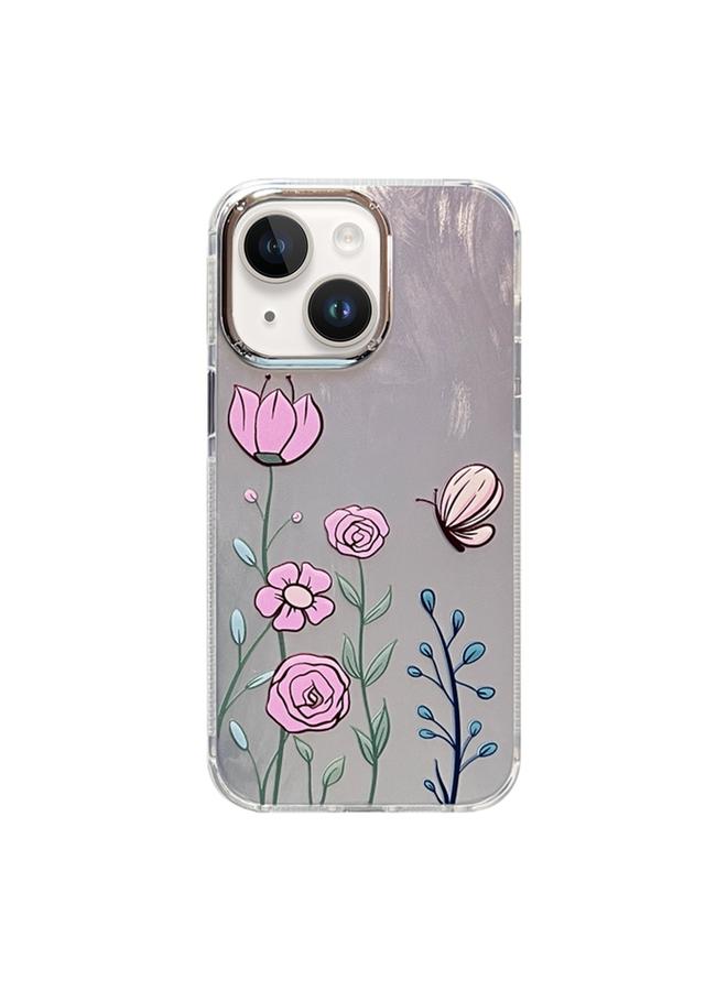 زبون جراب لهاتف iPhone 13 Cooling Flash Feather TPU + جراب هاتف PC - Image 1