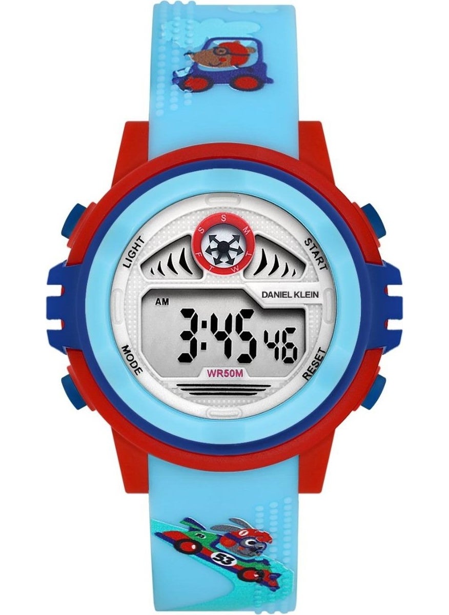 DANIEL KLEIN Digital New Season Alarm-Stopwatch-Lighting Featured Children's Wristwatch DK.DJT.1008  - Image 1