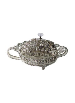 Silver  Candy Dish Decorative Candy Server for Home Kitchen Office Table With Cover Oval - pzsku/ZE74426A4B4C2CEEE7E62Z/45/_/1688461638/5e78653f-9cb9-49f9-89a3-095b0b03425b