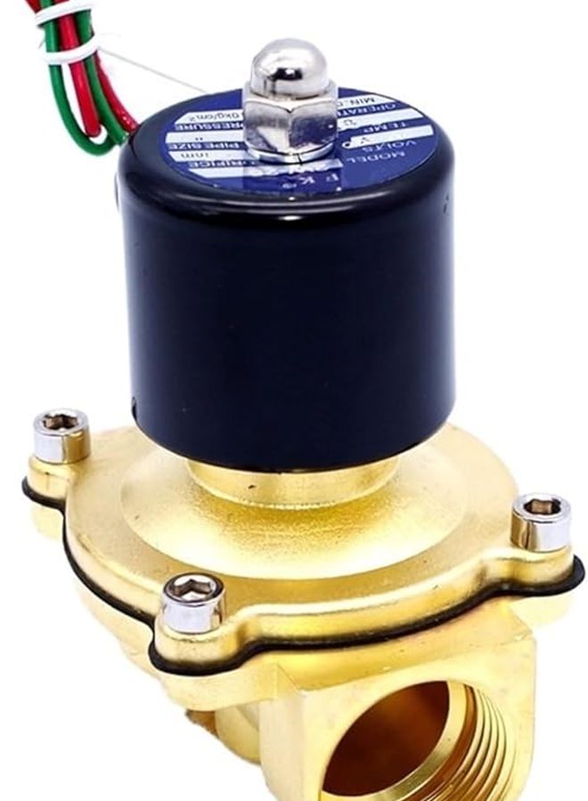 2 Way NBR Diaphragm Normally Closed Solenoid Valve 1inch NPT Thread 110VAC Water - Image 1