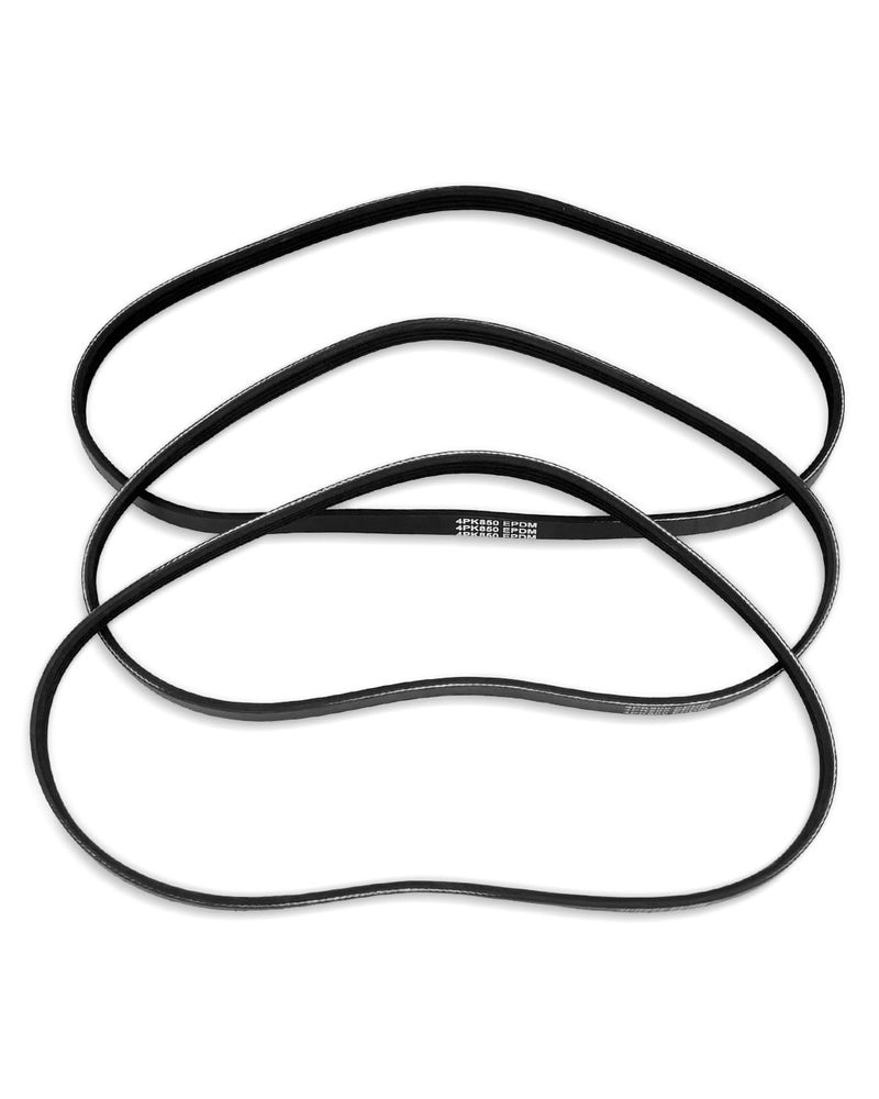 ANODZU 4PK800 4PK850 4PK825 Drive Serpentine Pulley Belt Kit Fit for Honda Civic 1996 1997 1998 1999 2000 Alternator, Air Conditioner A/C, Power Steering Replacement Belt 3PCS - Image 1