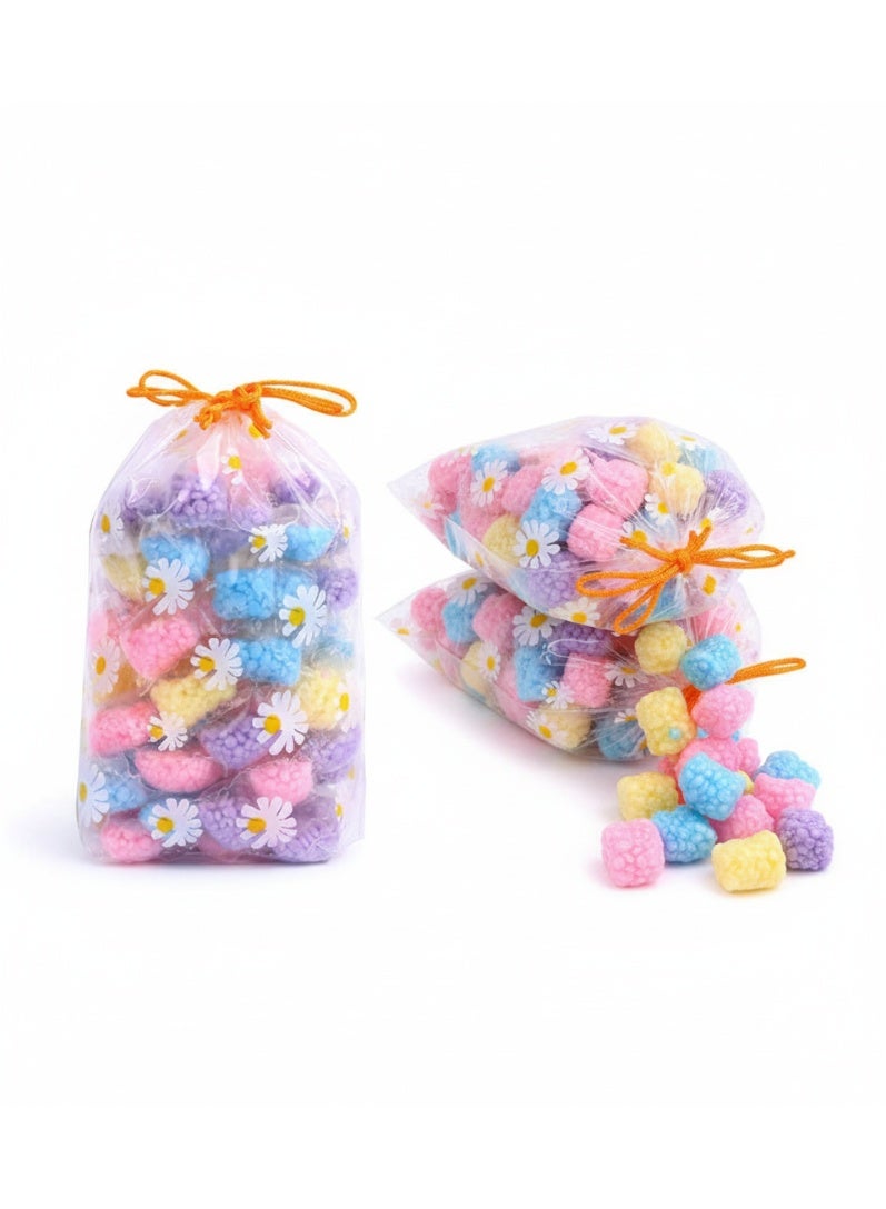 Laundry Fabric Freshener Beads – 100pcs Scent Booster Beads for Washing Machine, Long-Lasting Freshness (Mixed Color) - Image 1
