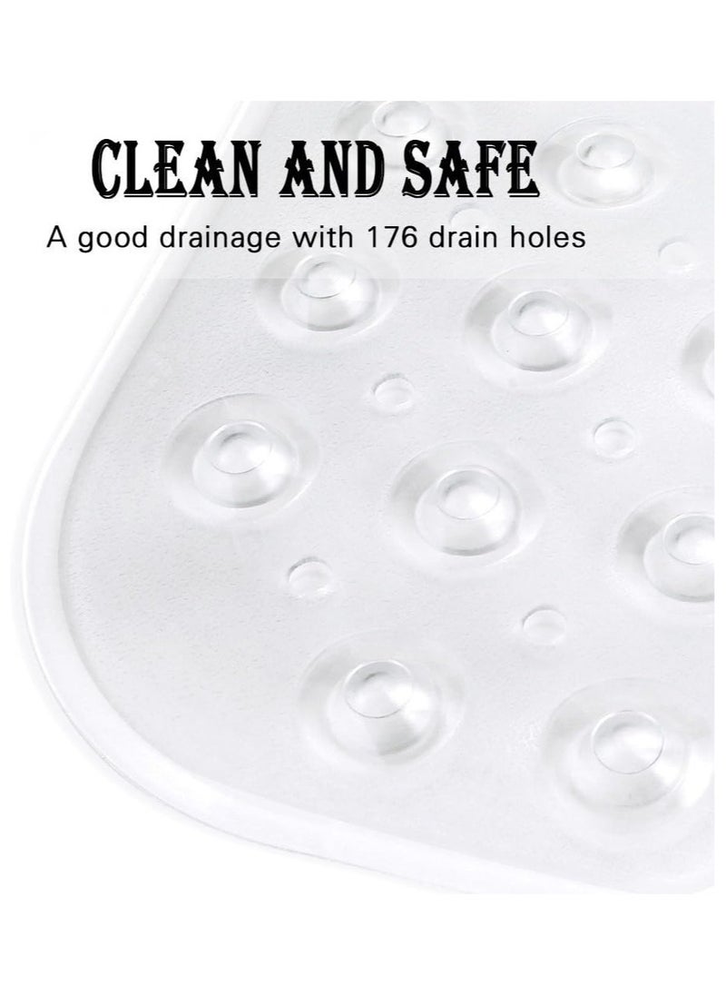 ORiTi - Bath Tub Shower Mat, 40X16in (Clear) - Image 1