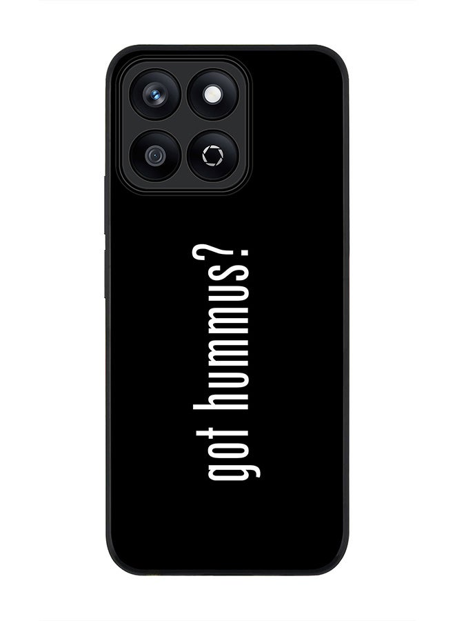 Stylizedd For Honor X7c 4G Case,Slim fit Camera Protection, Shockproof Thin Phone cover  - Got Hummus? - Image 1