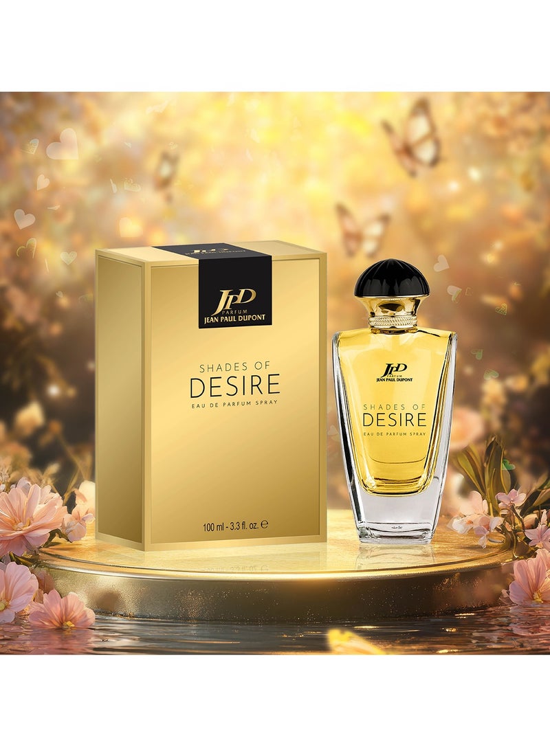 Jean Paul Dupont Shades Of Desire Eau de Parfum For Women 100ml  - Image 2