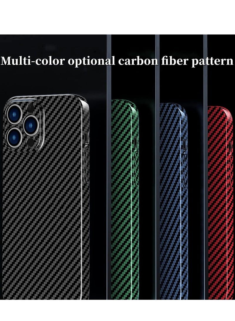 ELTRAZONE Personality Handsome Light Thin Carbon Fiber Pattern PC Phone case Compatible with iPhone 15 Plus Unique Comfortable Cool Shockproof Back Cover - Image 5