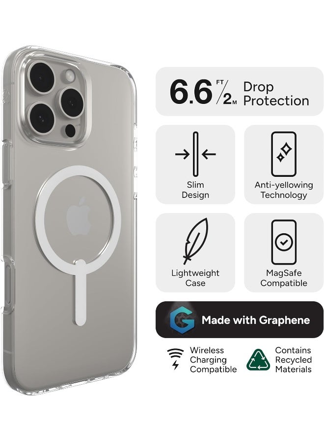 ZAGG Crystal Palace Lite Snap Case for iPhone 16 Pro Max Transparent - Image 5