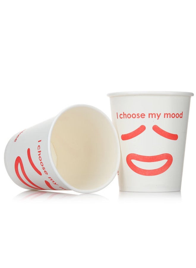 Yekee Disposable Paper Cups, Thick Leak-proof Water Cups , 400 Pieces, 250ml, Jd-7109 - Image 4