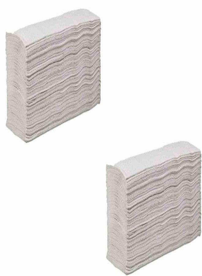 WALLTON Eye Touch M Fold Tissue Paper | 100 sheets in a Pack | Paper Towel | Tissue Papers for Face | Paper Napkins | Tissue Papers | 200 Sheets (Pack of 2) - Image 1