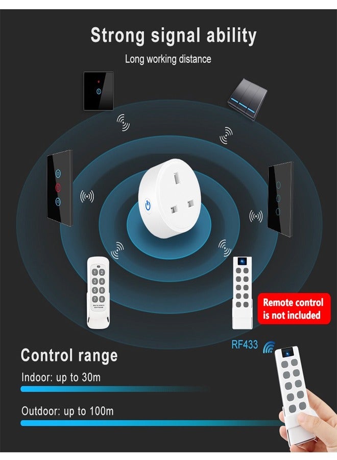 fashionhome Multipurpose Wi-Fi and Bluetooth Enable Smart Control Plug - Image 3