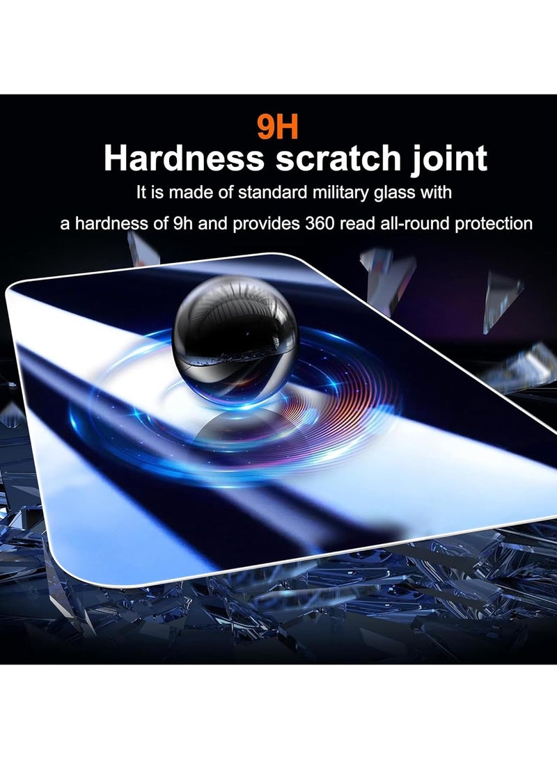 general Compatible with OnePlus 15R/ACE 6 Tempered Glass, [2+2 Pack] Screen Protector and Camera Lens Protector, 9H Hardness HD Scratch-Resistant Tempered Glass Protector - Image 4