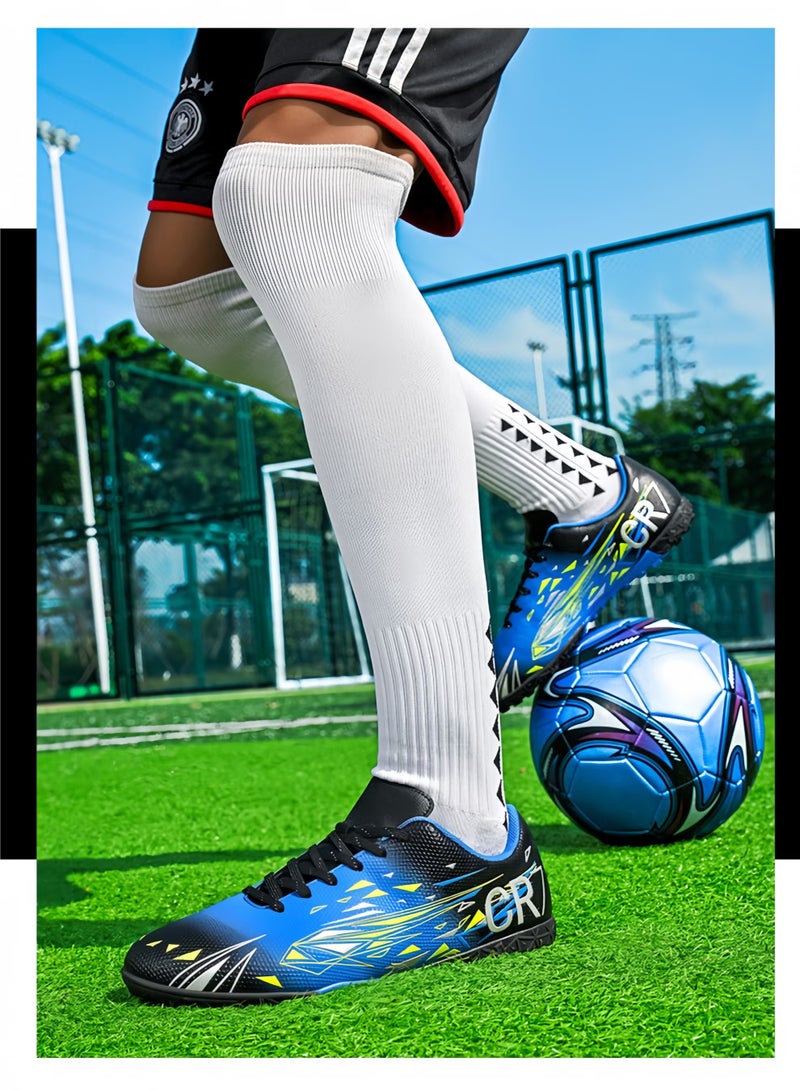 سي ار7 أحذية كرة قدم منخفضة الارتفاع، أحذية رياضية مقاومة للتآكل وجيدة التهوية - Image 2