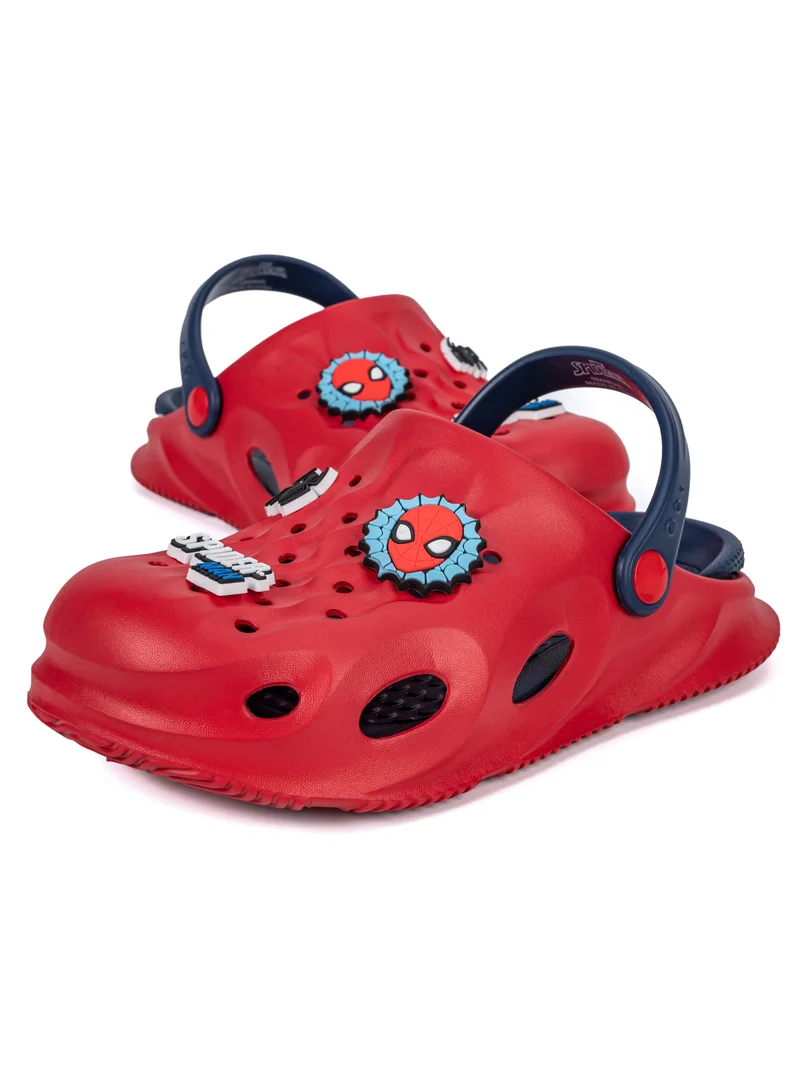 MARVEL Comic Kicks by Urban Haul Marvel Spiderman removable / washable insole clogs, sandals for boys