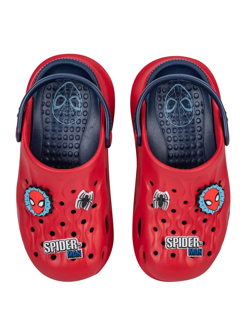 MARVEL Comic Kicks by Urban Haul Marvel Spiderman removable / washable insole clogs, sandals for boys