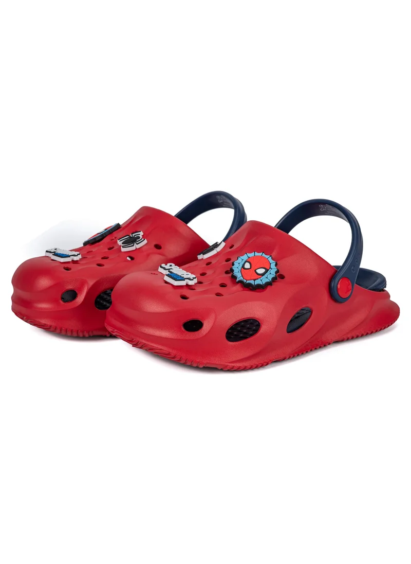 MARVEL Comic Kicks by Urban Haul Marvel Spiderman removable / washable insole clogs, sandals for boys