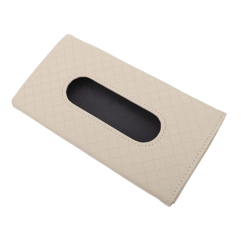 Universal Car Visor Tissue Box Cover Decorative Storage Holder For Easy Access - Image 2