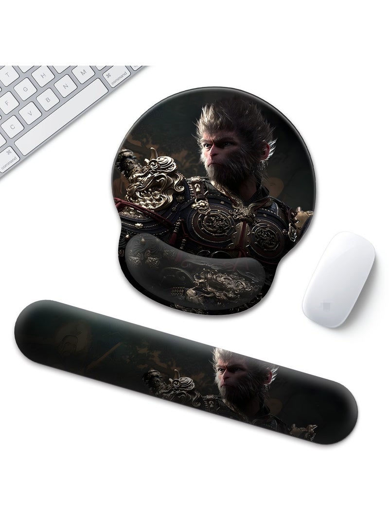 MQD Black Myth Wukong Wrist Guard Mouse Pad Set 