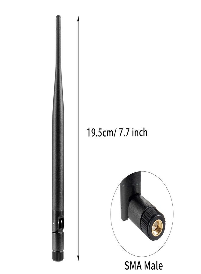 eifagur 915MHz LoRa Antenna with SMA Male Connector for Meshtastic LORA32 915MHz ESP32 LoRa OLED Board + 15cm IPEX Extension Cable（2 Sets）, - Image 2