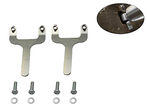 YHB Rear Bar Pin Flag Nut Compatible with 1984-2001 Jeep Cherokee XJ 4WD 2WD - Fix Rear Upper Shock Mount - Image 1