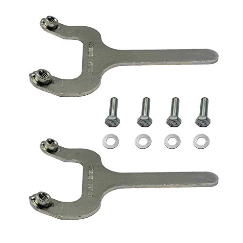 YHB Rear Bar Pin Flag Nut Compatible with 1984-2001 Jeep Cherokee XJ 4WD 2WD - Fix Rear Upper Shock Mount - Image 2