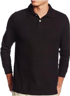 International Uniform L.L.C Men's Spot Shield Long Sleeve Polo t Shirt  - Image 1