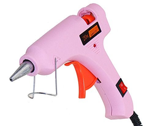 FADMAN HOT MELT GLUE GUN | OPERATING POWER 20 WATT | ON OFF SWITCH & INDICATOR | PINK MINI 5 STICKS - Image 2