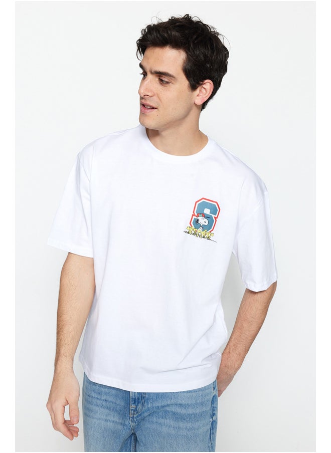 trendyol - Man T-Shirt White - Image 1