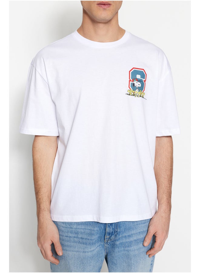 trendyol - Man T-Shirt White - Image 1