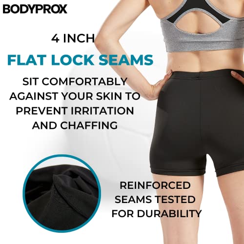 Bodyprox Volleyball Short for Women Black - Image 4