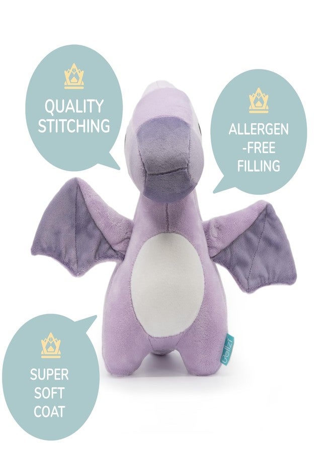 Bellzi Pterodactyl Cute Stuffed Animal Plush Toy - Adorable Soft Dinosaur Toy Plushies and Gifts - Perfect Present for Kids, Babies, Toddlers - Terri - Image 3