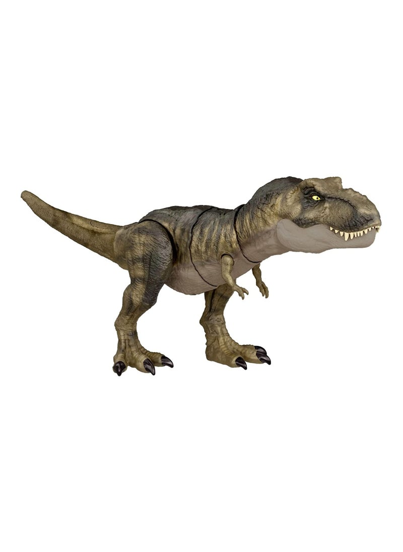 JURASSIC WORLD Dominion Thrash ‘N Devour Tyrannosaurus Rex with Sound And Motion  - Image 1