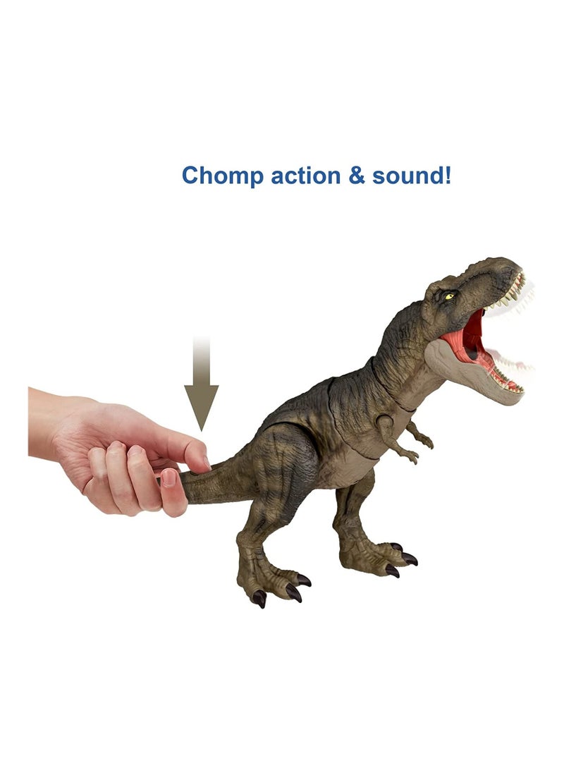 JURASSIC WORLD Dominion Thrash ‘N Devour Tyrannosaurus Rex with Sound And Motion  - Image 4