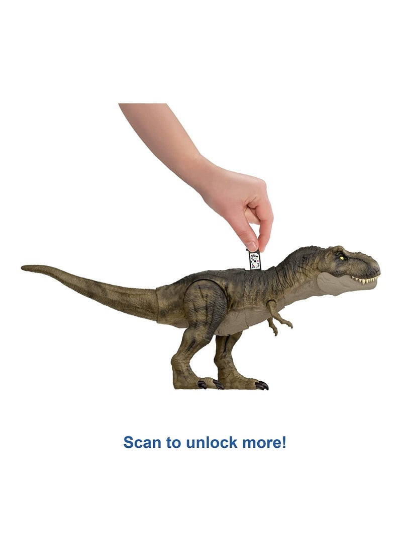 JURASSIC WORLD Dominion Thrash ‘N Devour Tyrannosaurus Rex with Sound And Motion  - Image 5