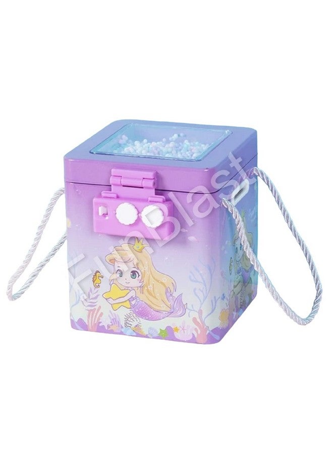 FunBlast Piggy Bank Mermaid Coin Box For Girls,Classic Money Bank With Password,Piggy Bank For Kids,Money Box For Kids,Coin Box With Password,Kids Coin Box For Girls,Best Return Gifts For Kids-Pink - Image 1