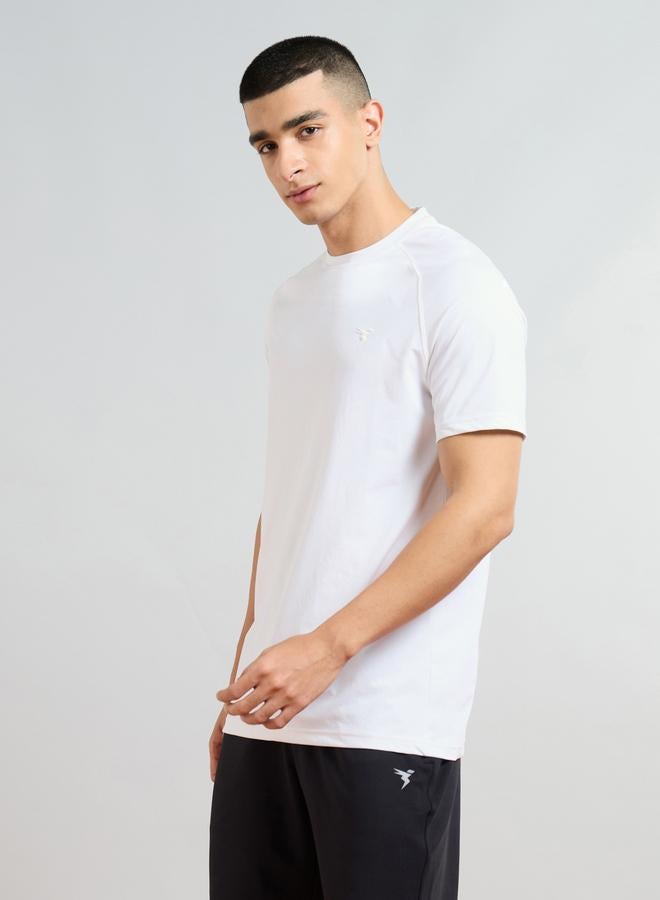 Technosport Solid Short Sleeves Regular Fit T-Shirt - Image 2