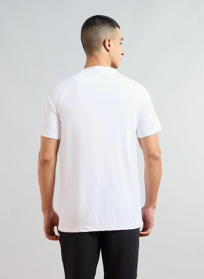 Technosport Technosport Solid Short Sleeves Regular Fit T-Shirt