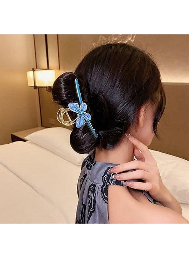 HARIRUP Hair Accessories Butterfly Hair Clips, Butterfly Hair Clutch, Hair Claw Clips, Wedding Claw Butterfly Hair Clutcher - Image 2