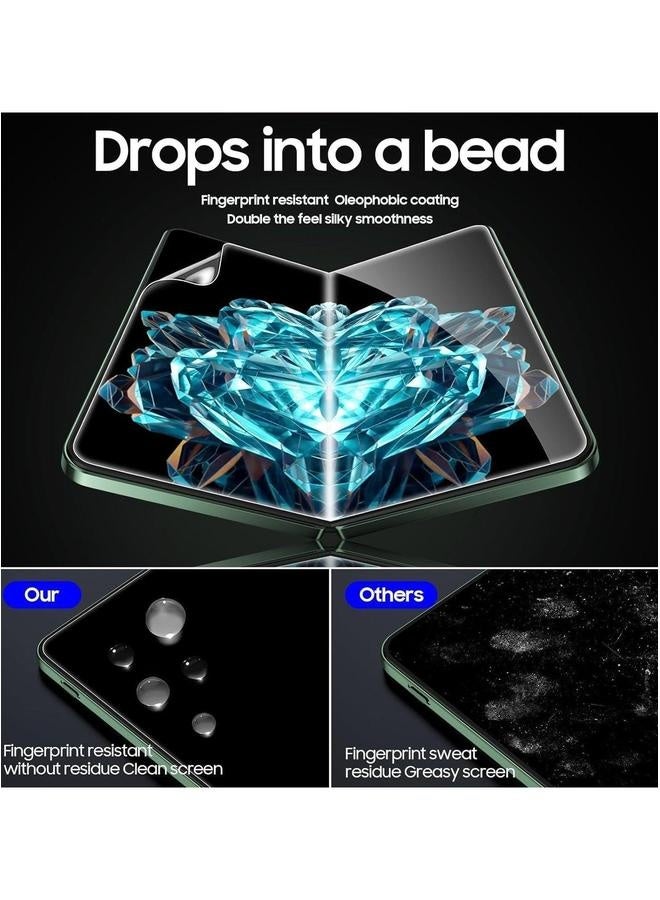 6-in-1 Suitable for Oneplus Open and For OPPO Find N3 Screen Protectors 【2 Internal Packs, 2 Front Camera Lens Protectors】 with Flexible Film High-definition - Image 2