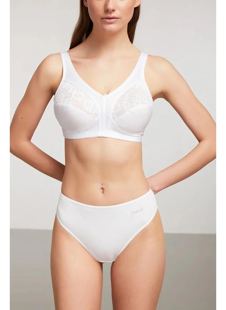 كوم Basic 2 Pack Cotton Panties - White