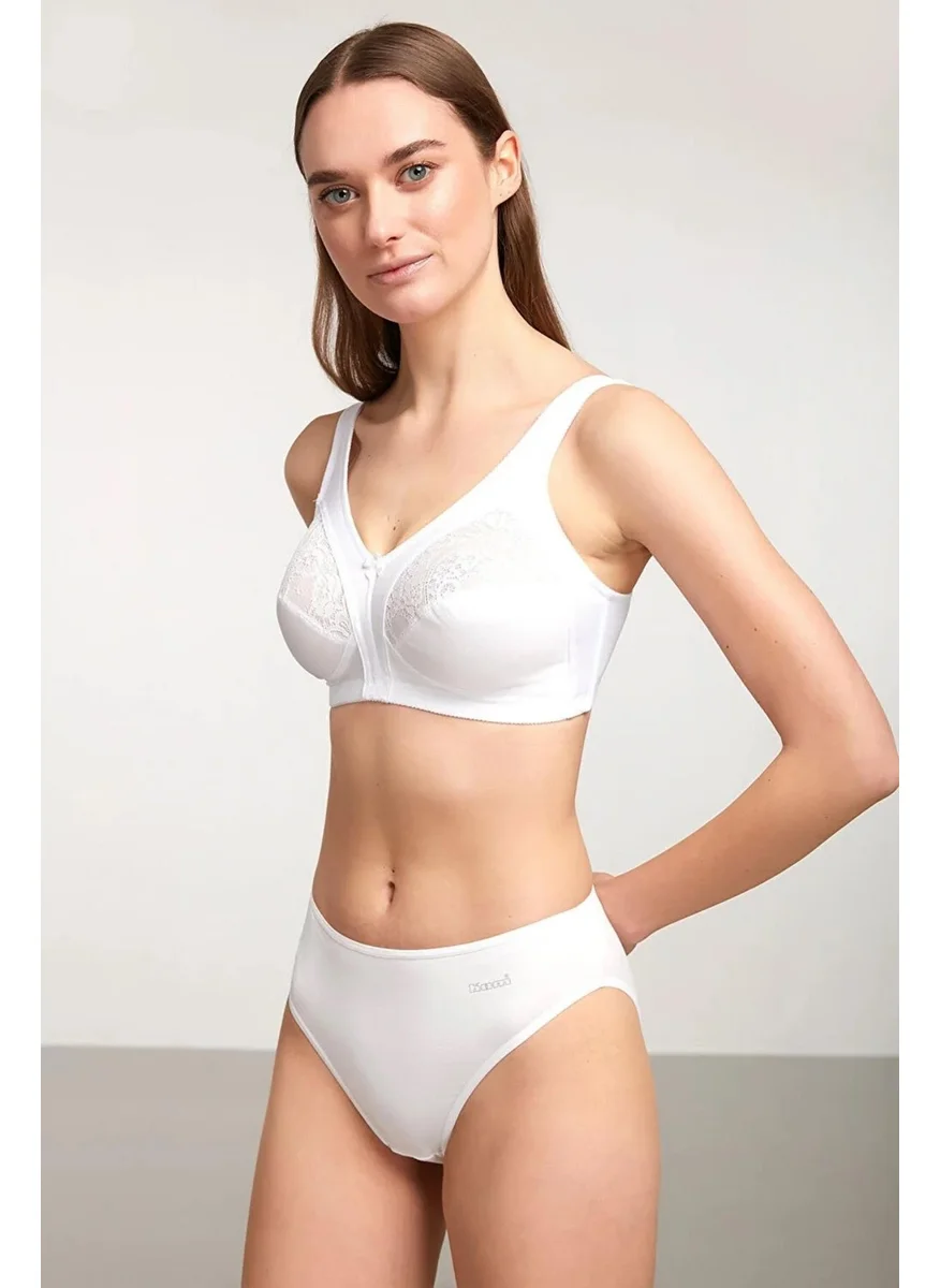 كوم Basic 2 Pack Cotton Panties - White