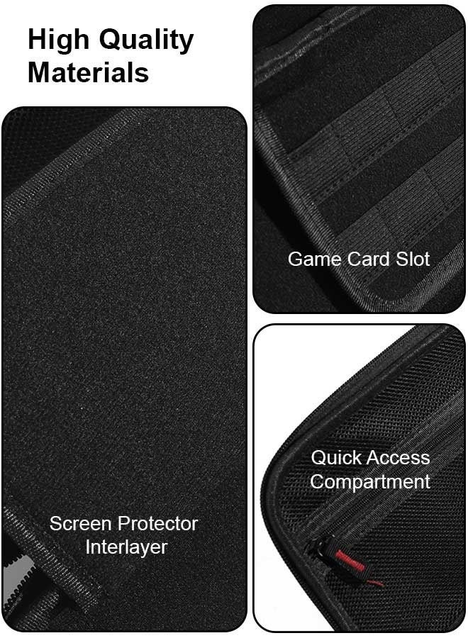 كيلا حقيبة حمل لجهاز Switch 2 2025 مع حامل لـ 12 بطاقة لعبة، وغطاء حقيبة سفر محمولة صلبة واقية، وحقيبة شبكية للملحقات - Image 5